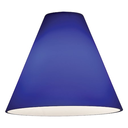 Access Lighting Inari Silk, Martini Pendant Glass Shade, Cobalt Glass 23104-COB